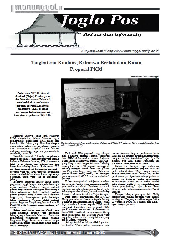JOP Edisi V Tahun XVII